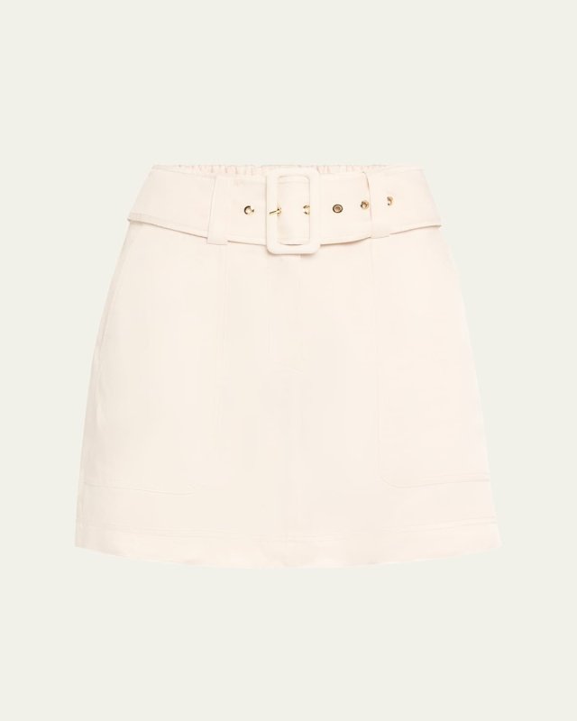Dara Belted Mini Skirt
